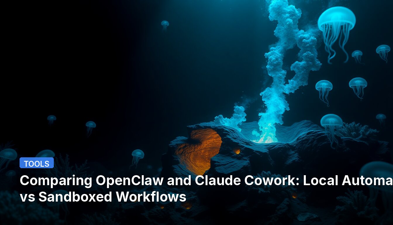 Comparing OpenClaw and Claude Cowork: Local Automation vs Sandboxed Workflows