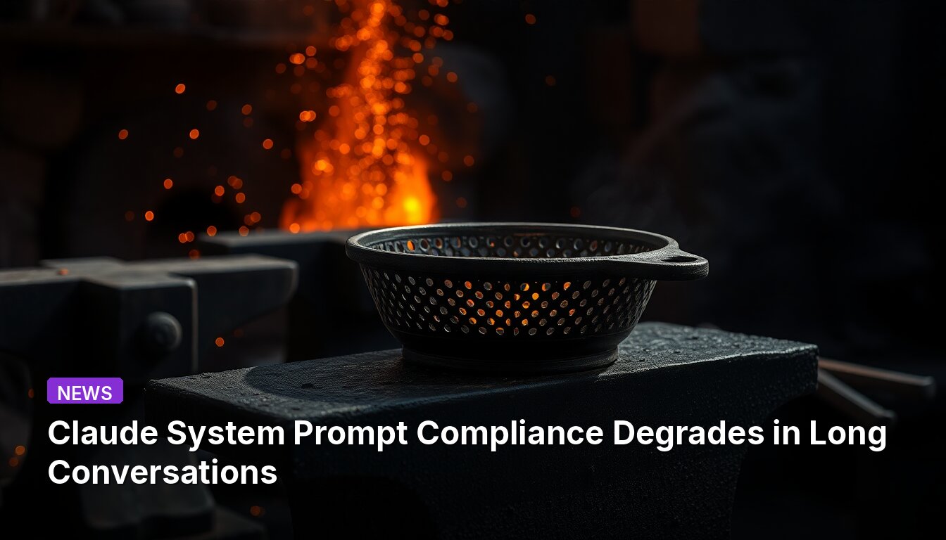 Claude System Prompt Compliance Degrades in Long Conversations