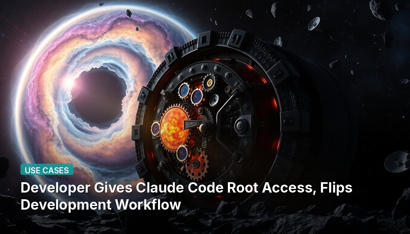 Developer Gives Claude Code Root Access, Flips Development Workflow