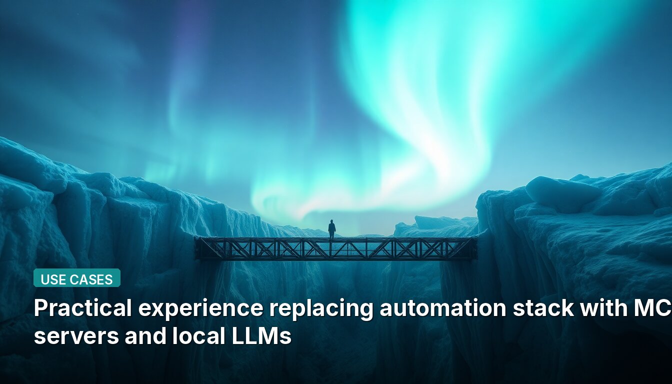 Practical experience replacing automation stack with MCP servers and local LLMs