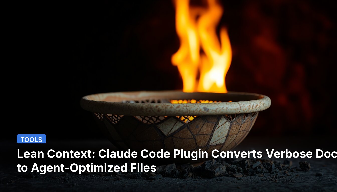 Lean Context: Claude Code Plugin Converts Verbose Docs to Agent-Optimized Files