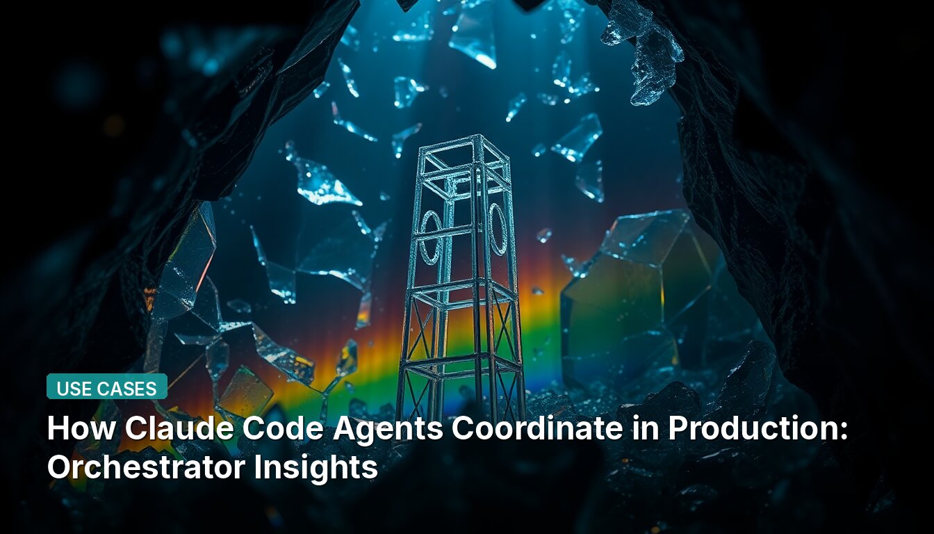 How Claude Code Agents Coordinate in Production: Orchestrator Insights