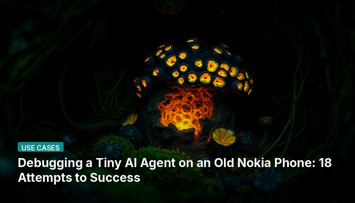 Debugging a Tiny AI Agent on an Old Nokia Phone: 18 Attempts to Success