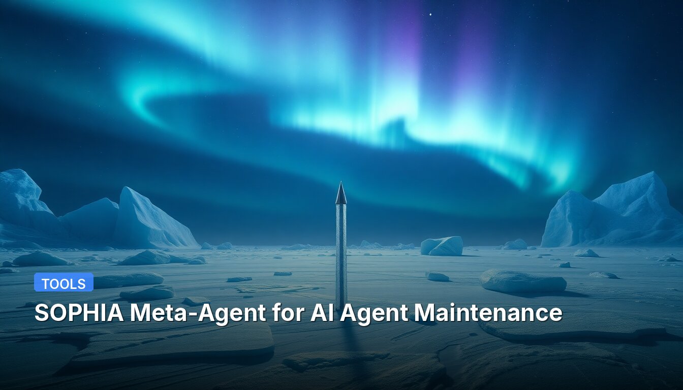 SOPHIA Meta-Agent for AI Agent Maintenance