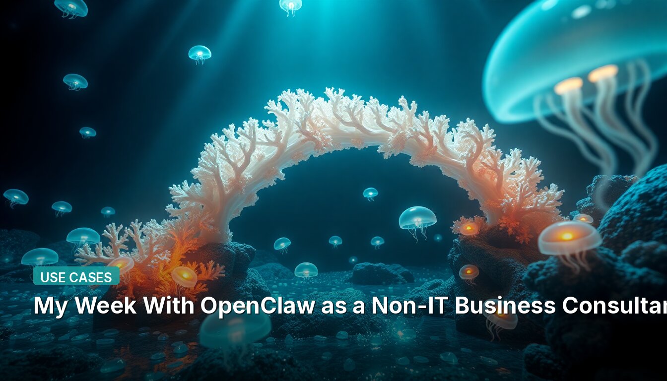 My Week With OpenClaw as a Non-IT Business Consultant