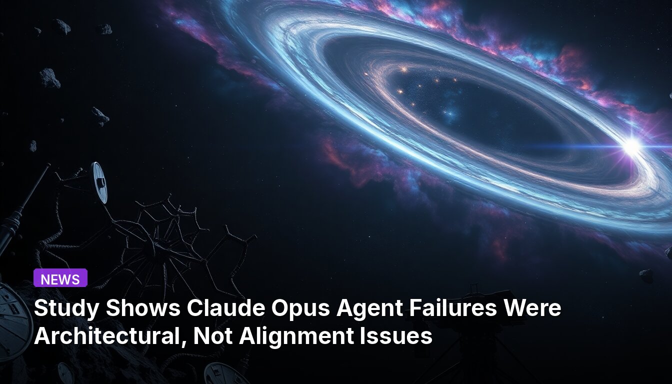 Study Shows Claude Opus Agent Failures Were Architectural, Not Alignment Issues