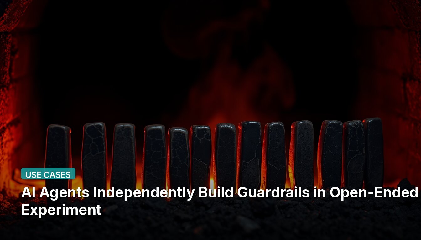AI Agents Independently Build Guardrails in Open-Ended Experiment
