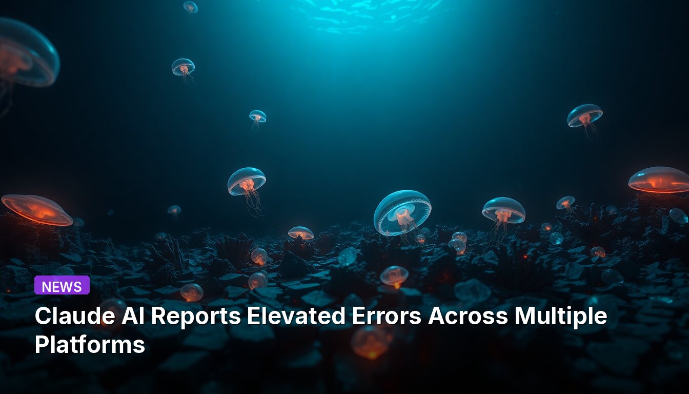 Claude AI Reports Elevated Errors Across Multiple Platforms