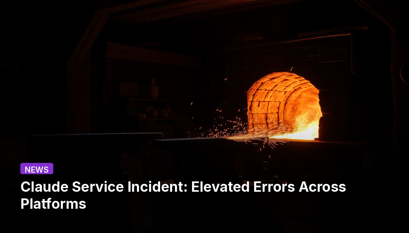 Claude Service Incident: Elevated Errors Across Platforms
