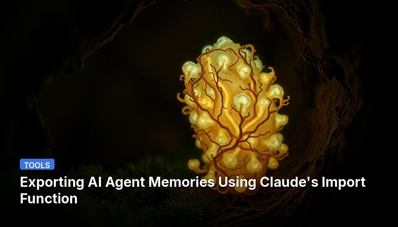 Exporting AI Agent Memories Using Claude's Import Function