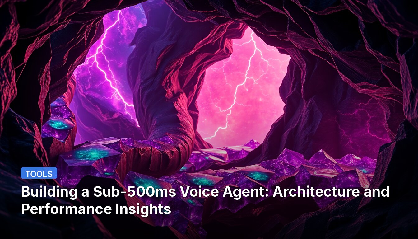 Building a Sub-500ms Voice Agent: Architecture and Performance Insights
