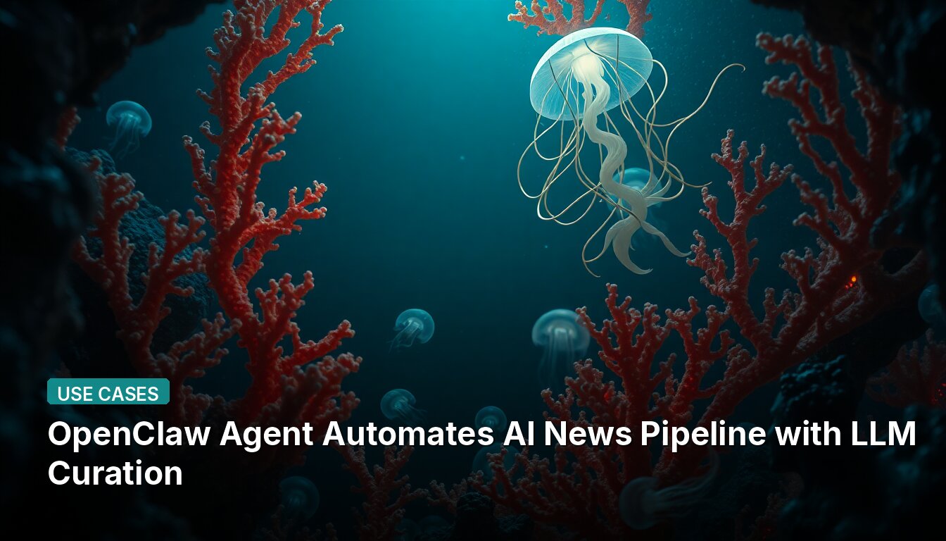 OpenClaw Agent Automates AI News Pipeline with LLM Curation