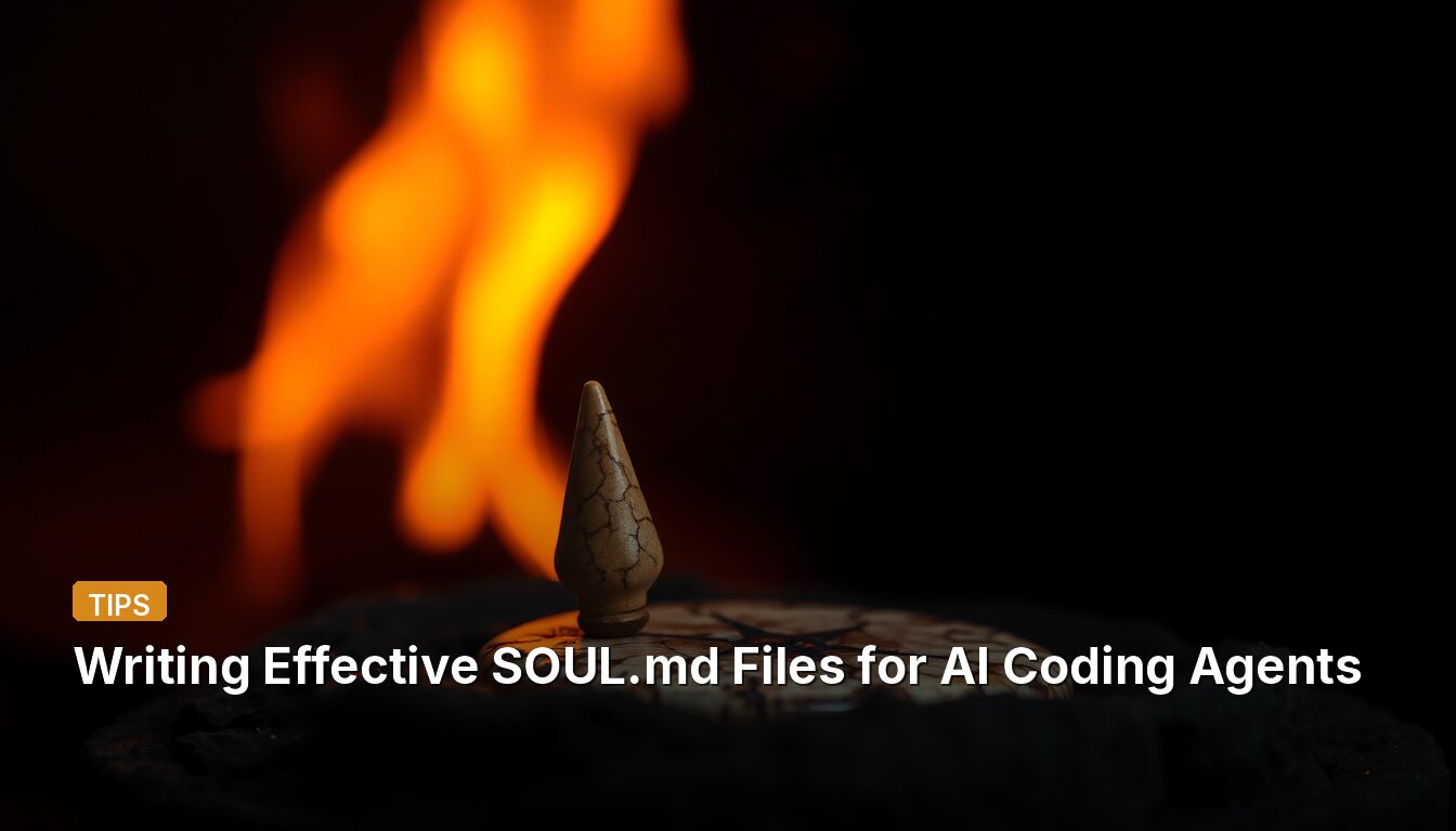 Writing Effective SOUL.md Files for AI Coding Agents