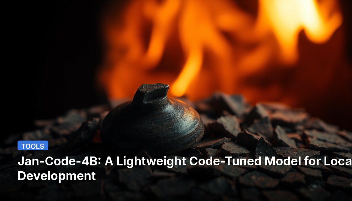 Jan-Code-4B: A Lightweight Code-Tuned Model for Local Development