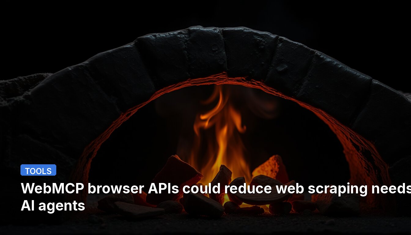 WebMCP browser APIs could reduce web scraping needs for AI agents