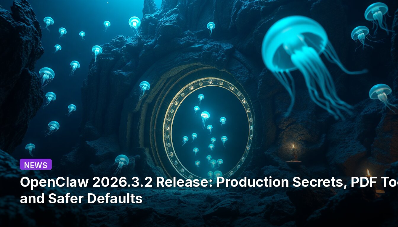 OpenClaw 2026.3.2 Release: Production Secrets, PDF Tool, and Safer Defaults