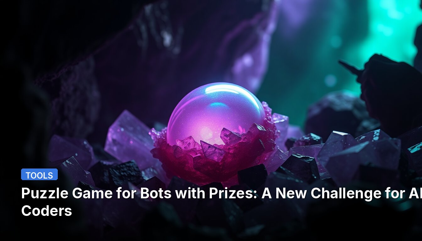 Puzzle Game for Bots with Prizes: A New Challenge for AI Coders